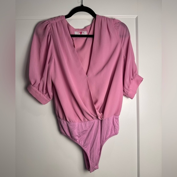 BUDDY LOVE SPOTLIGHT SPECTACLE BODYSUIT IN PINK - Picture 2 of 6